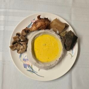 Taro sauce jaune