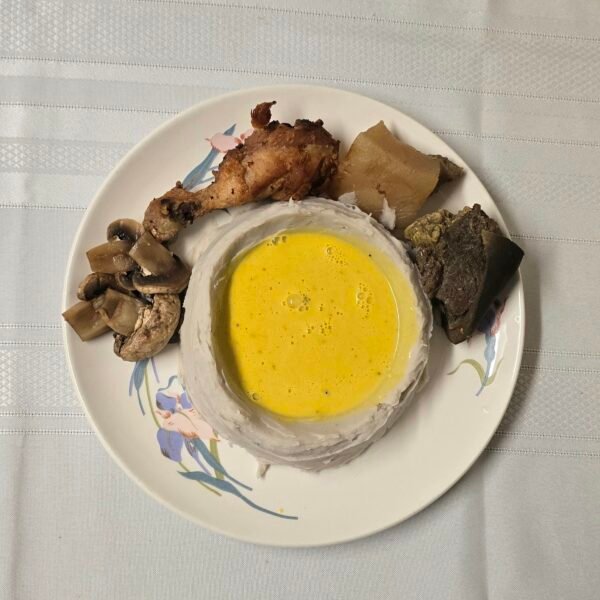 Taro sauce jaune