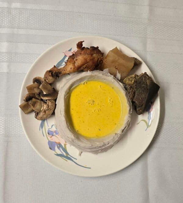 Taro sauce jaune